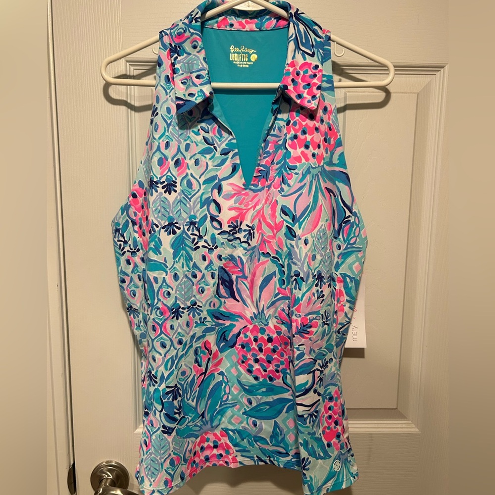 NWT size L Lilly Pulitzer Lakelyn Bra Tank